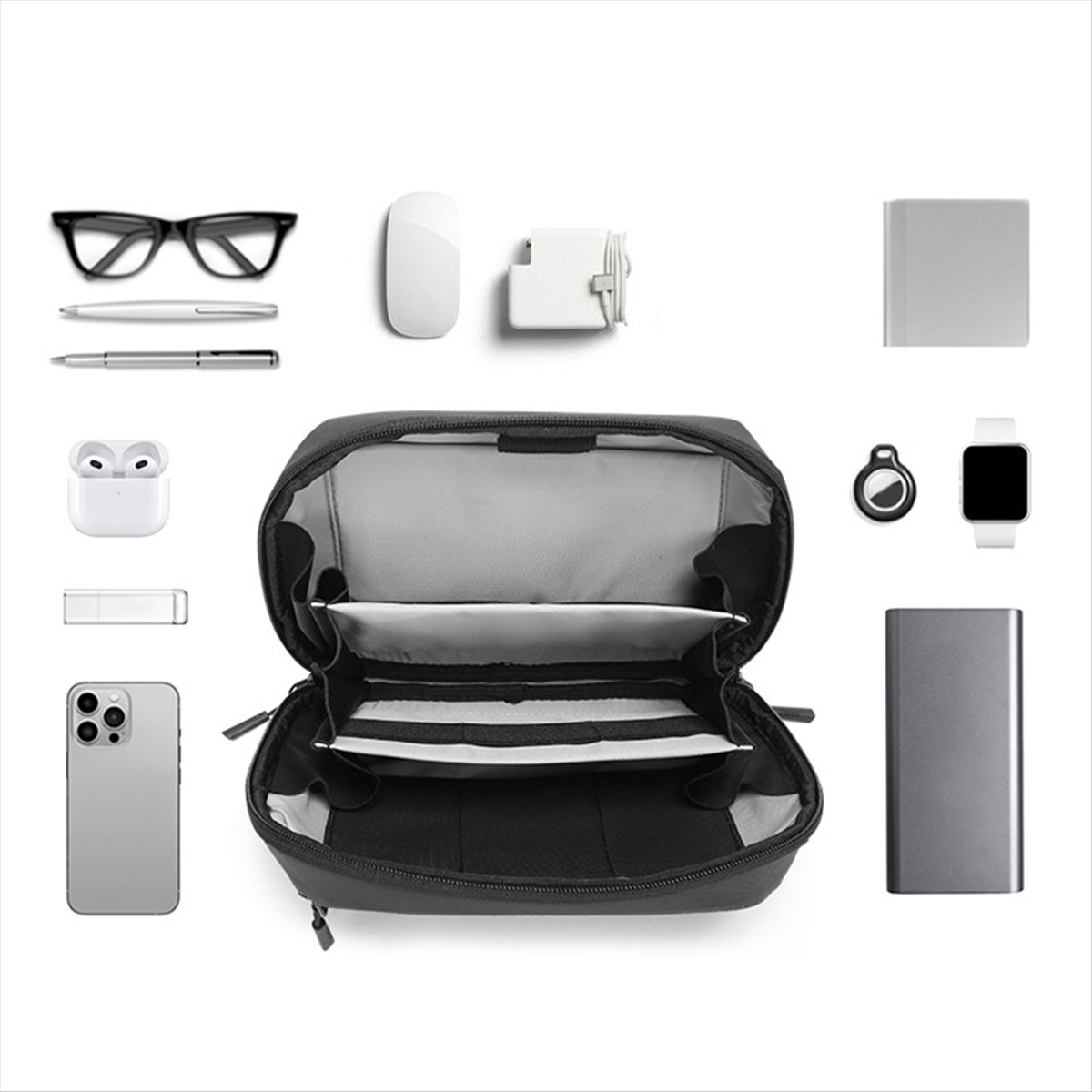 Tech Accessories Storage - ☶ ❈ ＊ ♥ AC1579-Wasserdichte Technik-Tasche